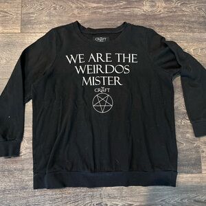 The Craft, gothic sweater, black, size xl